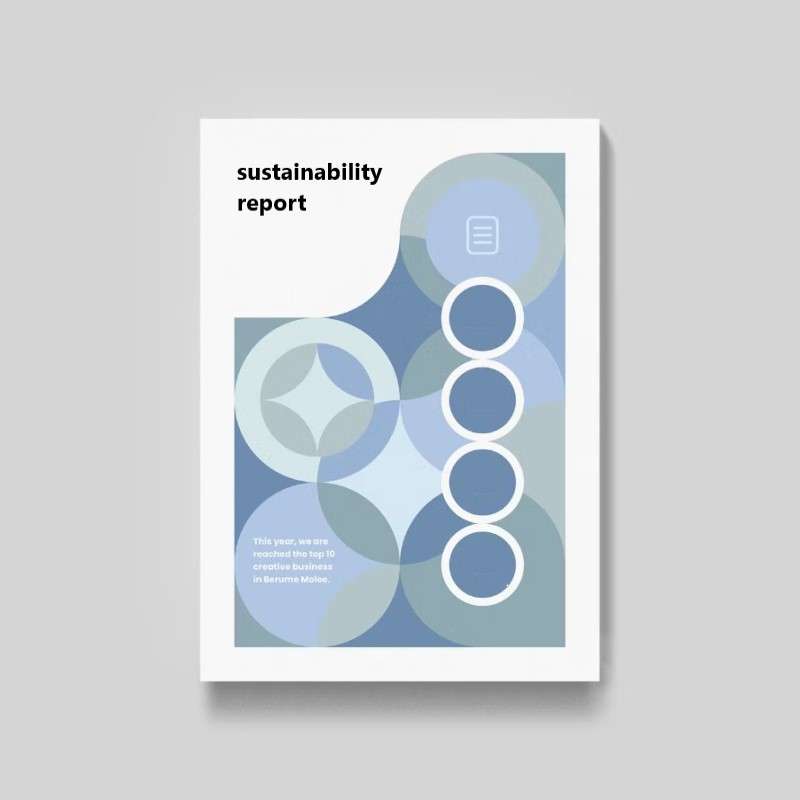 sustainability report design